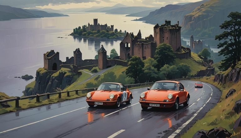 Comment aller d'Édimbourg au Loch Ness en voiture ?