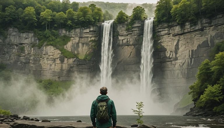 Où se trouvent les cascades à New York ?