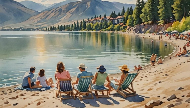Où se trouvent les meilleures plages à Kelowna ?