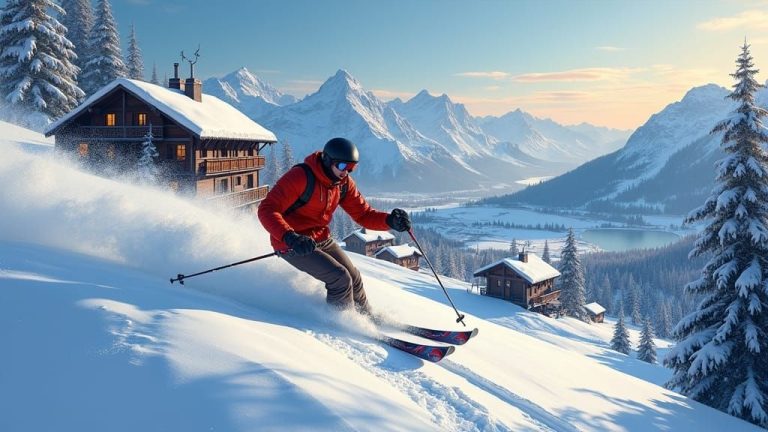 Destinations de ski en Europe