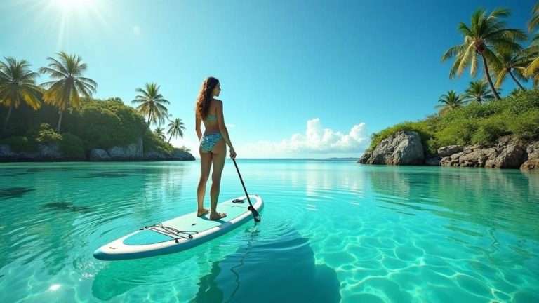 Destinations de stand-up paddle