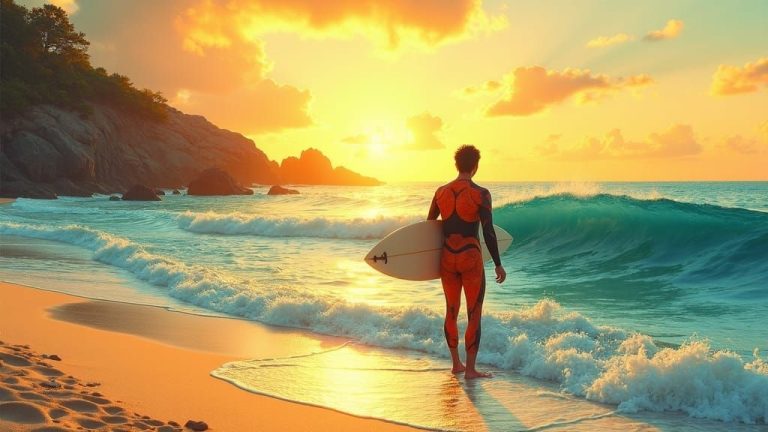 Destinations de surf en Asie