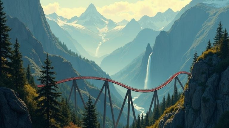 Destinations de voyage pour les amateurs de montagnes russes